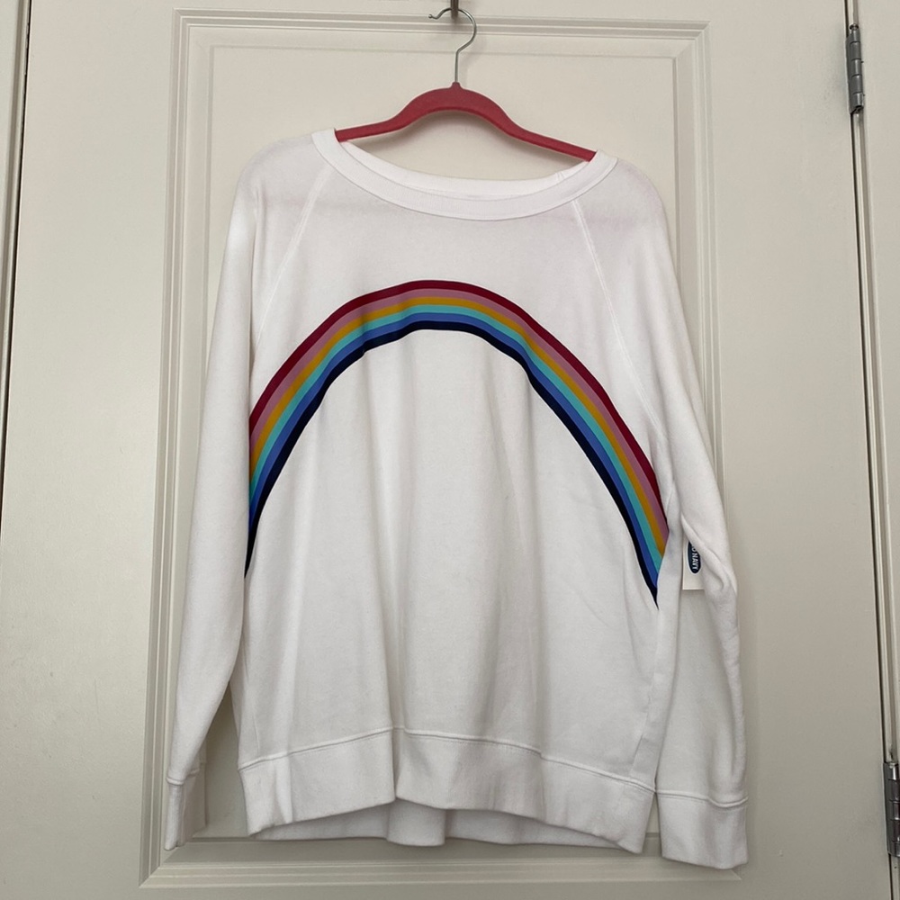 Old Navy Rainbow Sweatshirt NWT